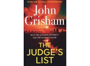 9781529395419 - The Judges List - John Grisham Gebunden