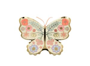 9781534031234 - Pappteller FLORAL BUTTERFLY 8er-Set 9781534031234 - Pappteller FLORAL BUTTERFLY 8er-Set