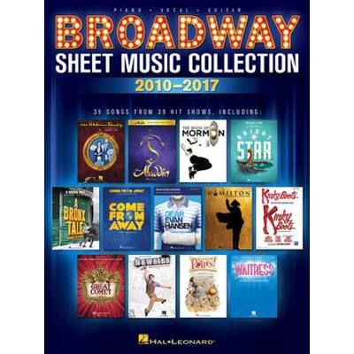 9781540004185 - Broadway sheet music collection