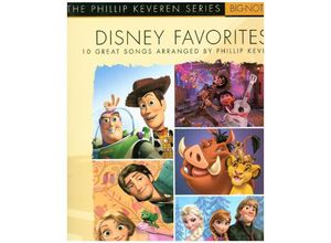 9781540028358 - The Phillip Keveren Series   Disney Favorites (Big-Note Piano Book) - Walt Disney Kartoniert (TB)