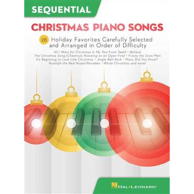 9781540054593 - Sequential christmas piano songs