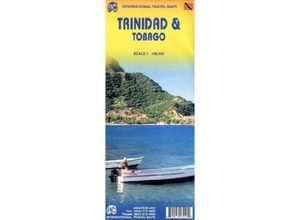 9781553417248 - International Travel Map ITM Trinidad & Tobago Karte (im Sinne von Landkarte)