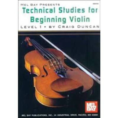 9781562221645 - Technical studies for beginning violin 1