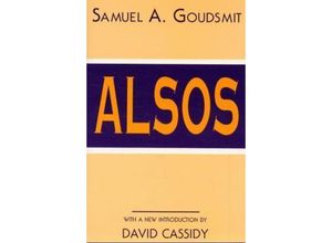 9781563964152 - Alsos - Samuel A Goudsmith Kartoniert (TB)