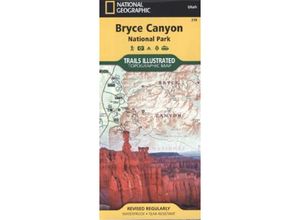 9781566953207 - National Geographic Trails Illustrated Map Bryce Canyon National Park Karte (im Sinne von Landkarte)