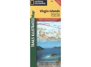 9781566953467 - National Geographic Trails Illustrated Map Virgin Islands National Park St John USVI Karte (im Sinne von Landkarte)