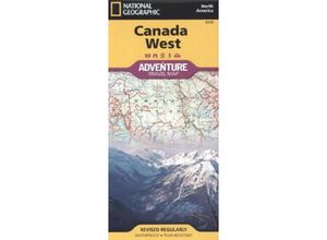 9781566956352 - National Geographic Adventure Travel Map Canada West - National Geographic Maps Karte (im Sinne von Landkarte)