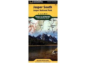 9781566956604 - National Geographic Trails Illustrated Topographic Map Jasper South Karte (im Sinne von Landkarte)