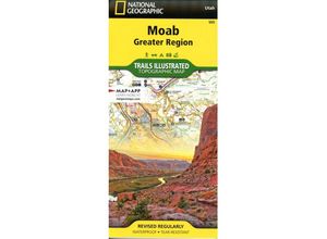 9781566959001 - NGS Maps   Moab Greater Region Karte (im Sinne von Landkarte)