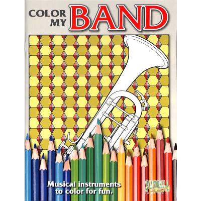 9781585607594 - Color my band | Malbuch