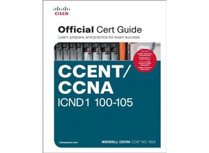 9781587205804 - CCENT CCNA ICND1 100-105 Official Cert Guide - Wendell Odom Kartoniert (TB)