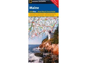 9781597753142 - National Geographic GuideMap Maine Karte (im Sinne von Landkarte)