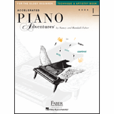 9781616774202 - Accelerated piano adventures 1 - technique + artistry book