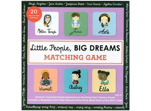 9781631065866 - Little People Big Dreams   Little People BIG DREAMS Matching Game - María Isabel Sánchez Vegara