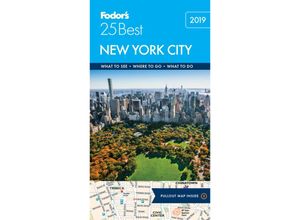 9781640971073 - 25 Best Guide   Fodors New York City 25 Best Kartoniert (TB)