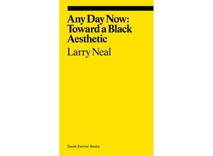 9781644231203 - Any Day Now Toward a Black Aesthetic - Larry Neal Taschenbuch