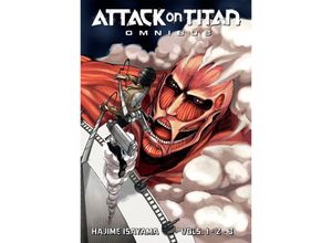 9781646513741 - Attack on Titan Omnibus 1 (Vol 1-3) - Hajime Isayama Kartoniert (TB)