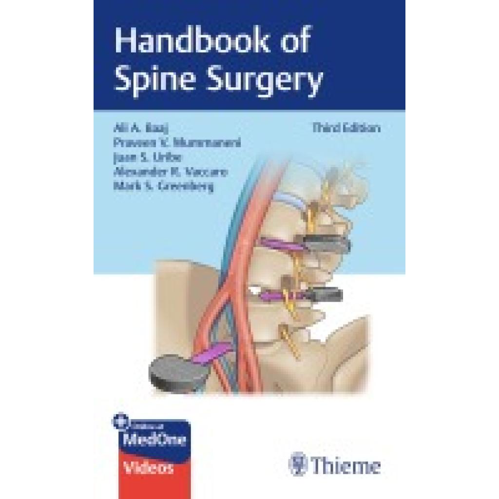 9781684205547 - Handbook of Spine Surgery
