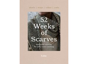 9781743798515 - 52 Weeks of Scarves - Laine Kartoniert (TB)