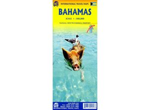 9781771291057 - InternTravel Maps   Bahamas Karte (im Sinne von Landkarte)