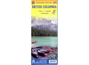 9781771291101 - British Columbia Vancouver Victoria Whistler Karte (im Sinne von Landkarte)