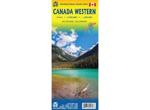 9781771291606 - International Travel Map ITMCanada Western Karte (im Sinne von Landkarte)