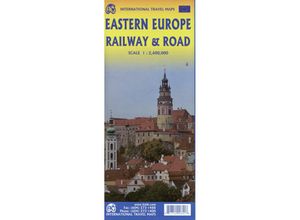 9781771292641 - ITM Travel Reference Map   Eastern Europa Rail & Road Karte (im Sinne von Landkarte)