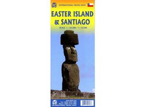 9781771292696 - International Travel Map ITM   Easter Island   Chile Karte (im Sinne von Landkarte)