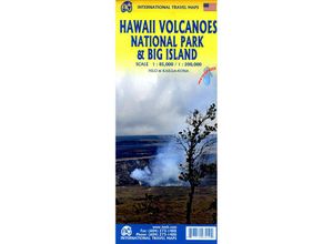 9781771293419 - InternTravel Maps   Hawaii Volcanoes National Park Karte (im Sinne von Landkarte)