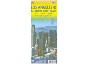 9781771294362 - International Travel Map ITM Stadtplan Los Angeles Karte (im Sinne von Landkarte)