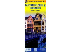 9781771294423 - InternTravel Maps   Luxembourg  East Belgium Karte (im Sinne von Landkarte)