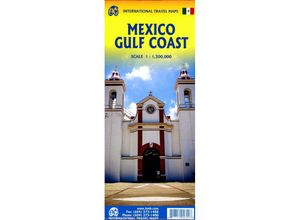 9781771294829 - InternTravel Maps   Mexico Gulf Coast Karte (im Sinne von Landkarte)