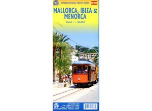 9781771294867 - International Travel Map ITM   Mallorca Ibiza Menorca Karte (im Sinne von Landkarte)