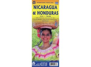 9781771295666 - Nicaragua & Honduras Karte (im Sinne von Landkarte)