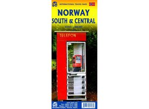 9781771295796 - InternTravel Maps   Norway South  Central Karte (im Sinne von Landkarte)