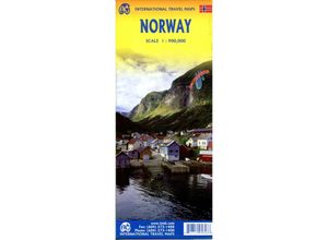 9781771295826 - ITM Travel Reference Map   Norway Karte (im Sinne von Landkarte)