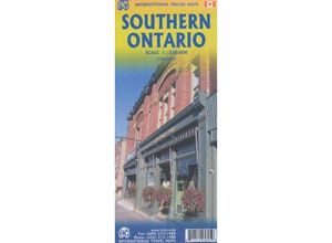 9781771295895 - International Travel Map ITM Southern Ontario Ontario Sud  Ontario Sud Karte (im Sinne von Landkarte)