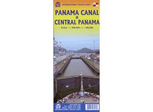 9781771296243 - Panama Canal & City Karte (im Sinne von Landkarte)