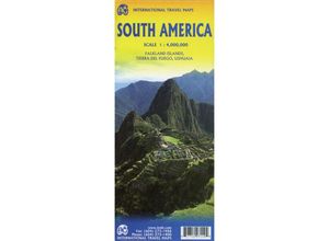 9781771297110 - ITM Map South America Karte (im Sinne von Landkarte)