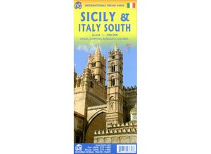 9781771297653 - International Travel Map ITM   Sicily & Italy South Karte (im Sinne von Landkarte)