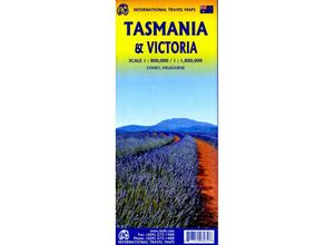 9781771298032 - InternTravel Maps   Tasmania Volcanoes Karte (im Sinne von Landkarte)