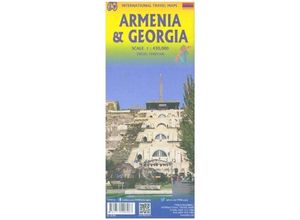 9781771298483 - International Travel Map ITM Georgia   Armenia Karte (im Sinne von Landkarte)