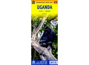 9781771298520 - Uganda Karte (im Sinne von Landkarte)