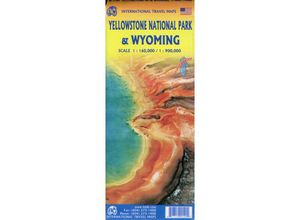 9781771299190 - Yellowstone Nantional Park & Wyoming Karte (im Sinne von Landkarte)