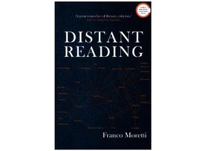 9781781680841 - Distant Reading - Franco Moretti Kartoniert (TB)