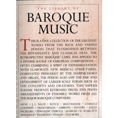 9781783052530 - The library of Baroque music