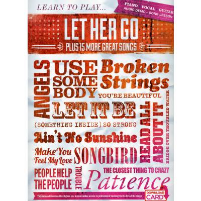 9781783055029 - Learn to play let her go | Plus 15 more great songs