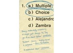 9781783782710 - Multiple Choice - Alejandro Zambra Taschenbuch