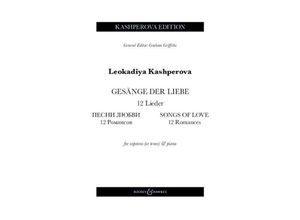 9781784546298 - Kashperova Edition   Gesänge der Liebe Geheftet