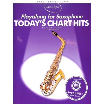 9781785589263 - Playalong For Saxophone - Todays Chart Hits - Guest Spot Geheftet